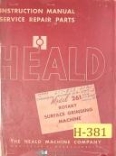 Heald-Heald No. 81 Combination Chuck Internal Grinding, Instructions Manual 1967-81-Style-06